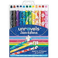 Jokes & Riddles Quote Unravels Crayons - 12 pk