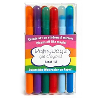 Rainy Dayz Gel Crayons - 12 pk