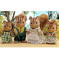 Calico Critters - Furbanks Squirrels