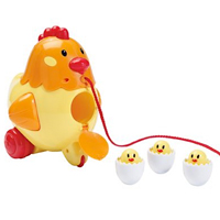 Henrietta the Pull Along Hen