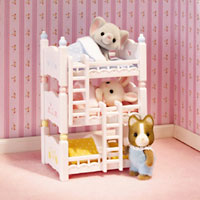 Calico Critters - Triple Baby Bunk Beds