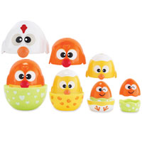 Earlyears Chicken & Egg Stacking Cups