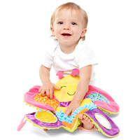Earlyears Butterfly Busy Buddy Blanket