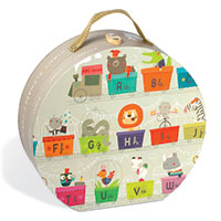 Giant Alphabet Train in Hat Box