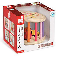 I Wood Shape Sorter Quiz