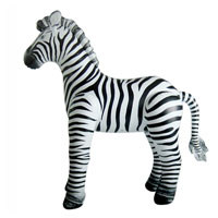 Inflatable Zebra