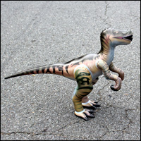 Inflatable Velociraptor - 26 inch