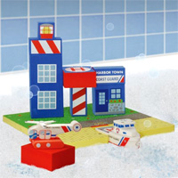 WaterBlocks 20 pc Coast Guard Set in Reusable Storage Bag