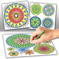 The Original Spirograph Coloring Book