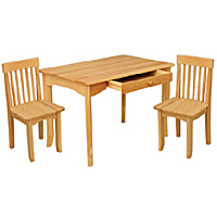 KidKraft Avalon Table and Chairs Set - Natural