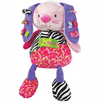 Label Loveys Little Diva Plush Bunny - 12 inch