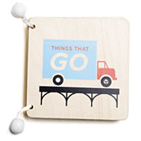 Wooden Book - Things that  Go