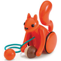 Nutty Squirrel Pull Toy