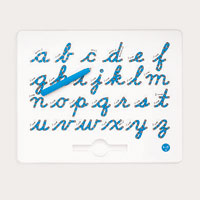 Cursive Magnatab - Lower Case