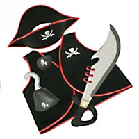 Pirate Captain Foam Pretend Play Set
