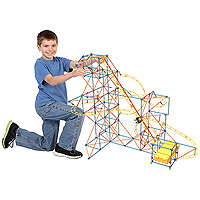 K'NEX Hyperspeed Hangtime Roller Coaster Building Set