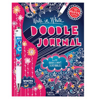 Klutz Write in White Doodle Journal