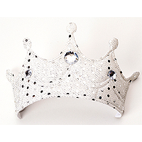 Princess Soft Crown - Silver