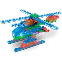 Laser Pegs 4 Models in 1 - Helicopter Series
