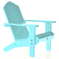 Doll Adirondack Chair - Blue