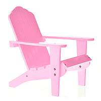 Doll Adirondack Chair - Pink