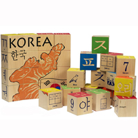 Uncle Goose Korean Character Blocks