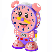 Telly The Teaching Time Clock - Pink