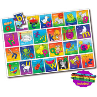 Puzzle Doubles Let's Learn the Alphabet
