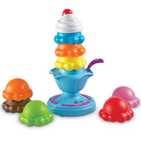 Sky High Scoops - A Colorful Count & Stack Game
