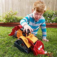 Dino Construction Company Triceratops Bulldozer