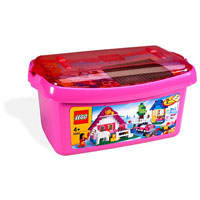 Lego Pink Brick Large Box