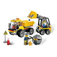 LEGO City Mining Loader and Tipper