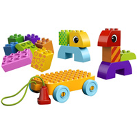 LEGO DUPLO Creative Play - Toddler Build and Pull Along