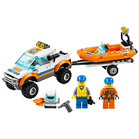 LEGO City Coast Guard - 4x4 & Diving Boat