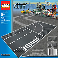 LEGO City Supplementary - T-junction & Curves