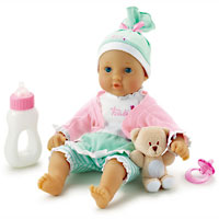 Baby Trudimia with Green Skirt - 12 inch
