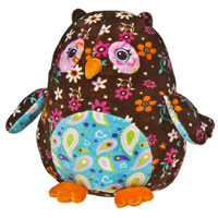 Roly Cocoa Owl - 13 inch