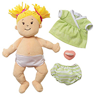 Baby Stella Doll with Pigtails