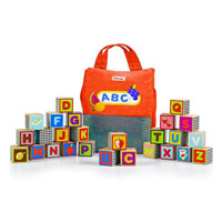 Parents Fun with Food! ABC Blocks