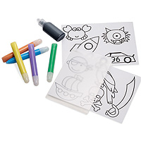 Creative Color Sticker Clings - Boy