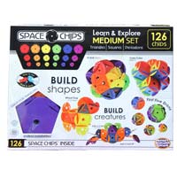 Space Chips Medium Set - 126 pc.