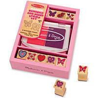 Butterfly and Hearts Stamp Set