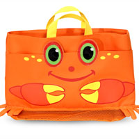 Clicker Crab Beach Tote Bag