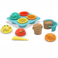 Seaside Sidekicks Sand Cupcake Set