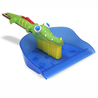 Augie Alligator Dustpan and Brush