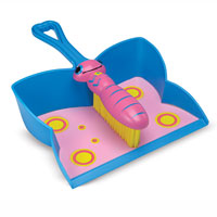 Bixie Butterfly Dustpan and Brush