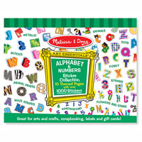 Alphabet and Numbers Sticker Collection