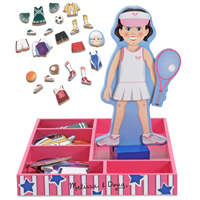 Magnetic Pretend Play - Julia