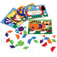 Animal Pattern Blocks Set