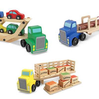 Wooden Truck Combo Set